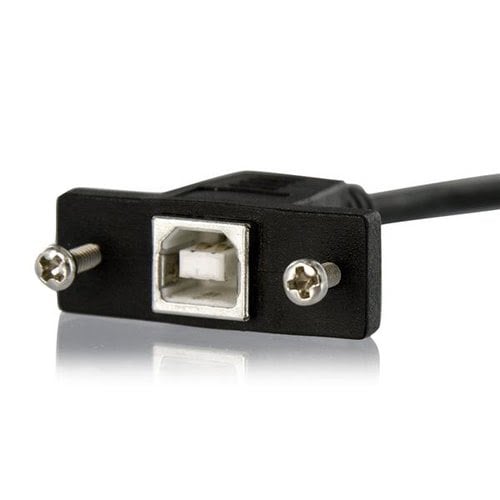 1ft Panel Mount USB B to B Cable - F/M - Achat / Vente sur grosbill.com - 1