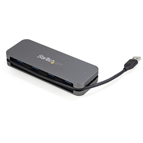 4 Port USB 3.0 Hub 5Gbps 4A - 11in Cable - Achat / Vente sur grosbill.com - 3