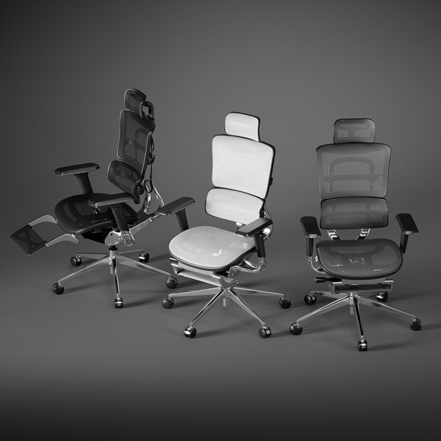 Diablo Chairs  V-Master Noir/Gris - Siège PC Gamer - grosbill.com - 11