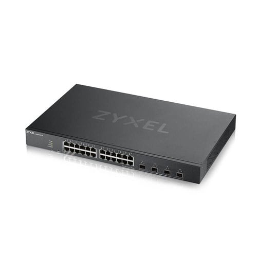 28 Port Smart Managed Switch 24x GbE RJ - Achat / Vente sur grosbill.com - 3