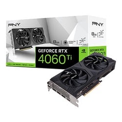 image produit PNY GeForce RTX 4060 Ti 8GB VERTO Dual Fan OEM Grosbill