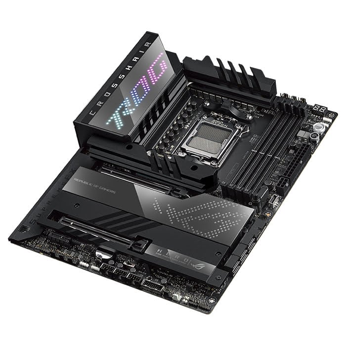 Asus ROG CROSSHAIR X670E HERO ATX  - Carte mère Asus - grosbill.com - 2