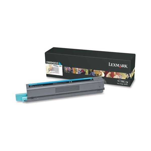 Toner Cyan C925H2CG pour imprimante Laser Lexmark - 0