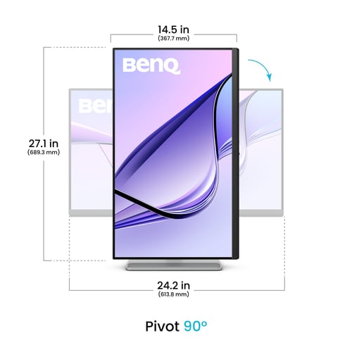 BenQ 27"  9H.LMWLB.QBE - Ecran PC BenQ - grosbill.com - 3