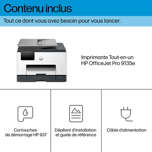 OFFICEJET PRO 9135E MFP - Achat / Vente sur grosbill.com - 15