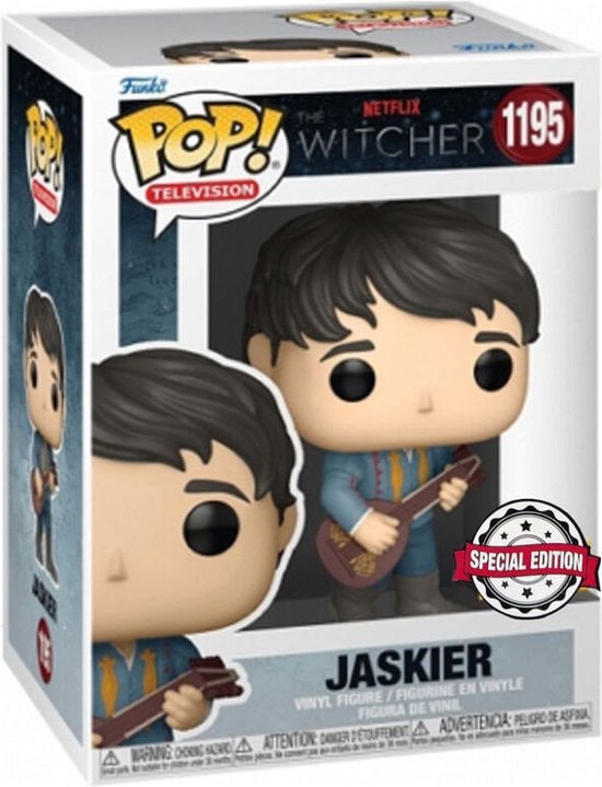 Funko Funko Pop! TV: The Witcher - Jaskier (Green Outfit) - US Exclusive - CONFIDENTIAL (58846) - Achat / Vente Figurines sur grosbill.com - 1