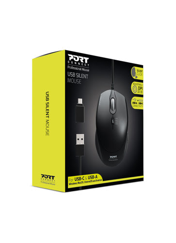 Port Office Pro Silent - Souris PC Port - grosbill.com - 3