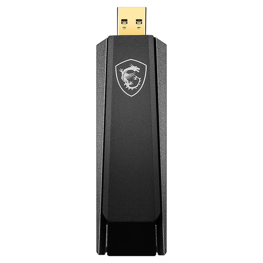 MSI Clé USB WiFi 6 1800 - AX1800 Nano - Carte réseau MSI - 3