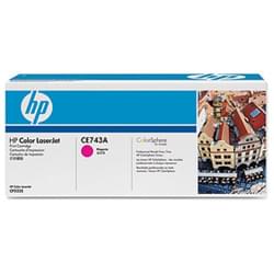 Toner 307A Magenta 7300p - CE743A pour imprimante  HP - 0