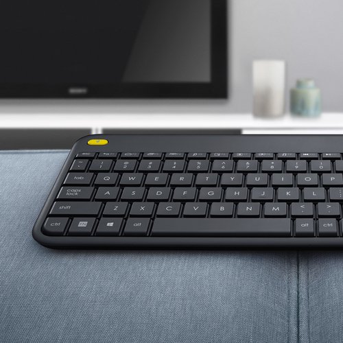 WIRELESS TOUCH KEYBOARD K400+ - Achat / Vente sur grosbill.com - 15