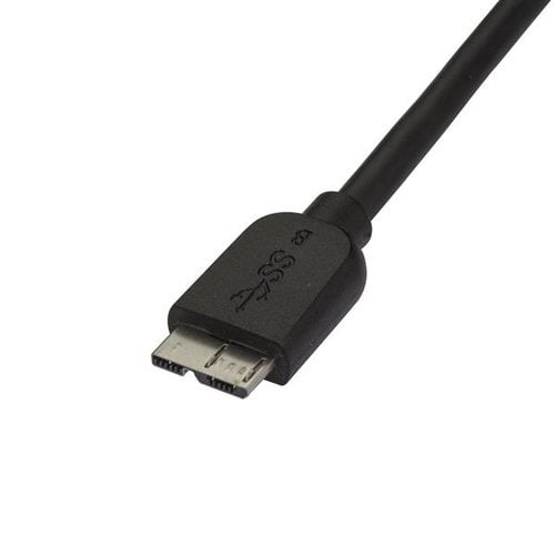 0.5m 20in Slim USB 3.0 Micro B Cable - Achat / Vente sur grosbill.com - 1