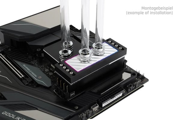 Alphacool Apex D-RAM Water cooler ARGB - 4 Slots Noir - Watercooling - 1