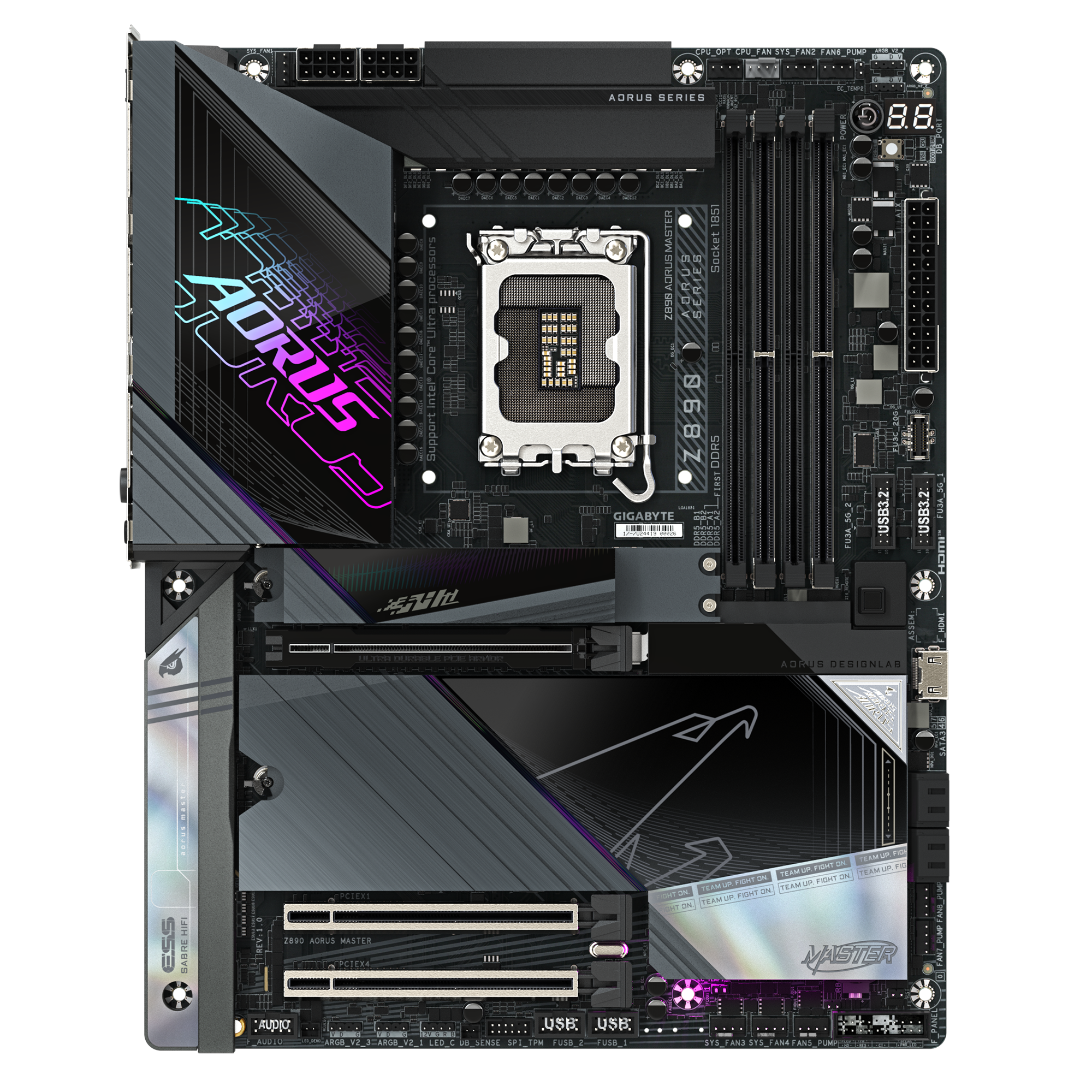 Gigabyte Z890 AORUS MASTER ATX  - Carte mère Gigabyte - 1