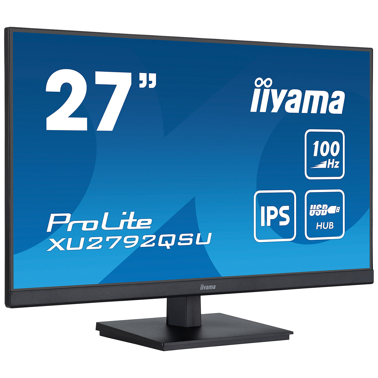 Iiyama 27"  XU2792QSU-B6 - Ecran PC Iiyama - grosbill.com - 1