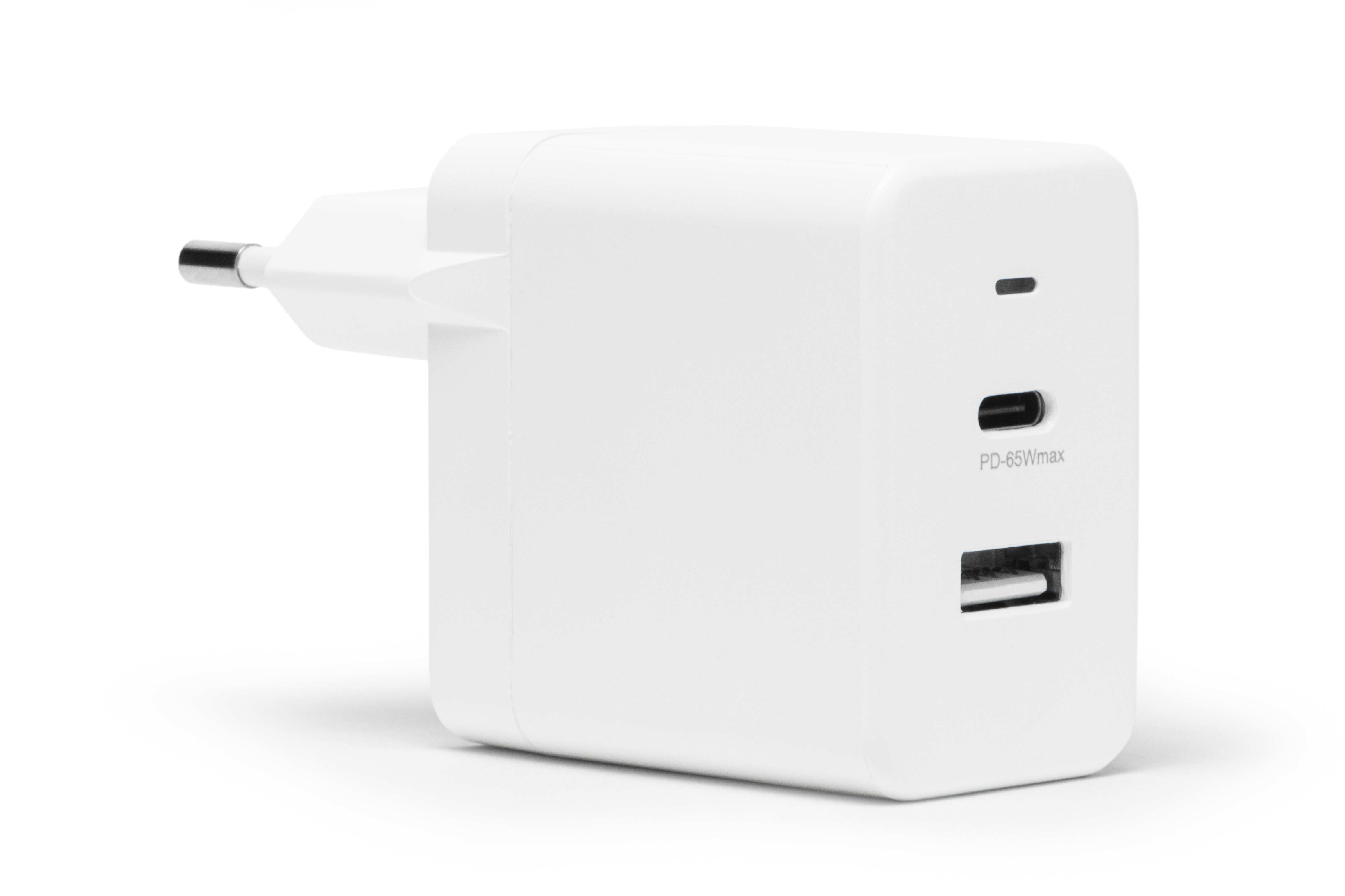 Bluestork 65W USB C - Blanc/Détachable  (PW-NB-65-C-GAN-W) - Achat / Vente Accessoire alimentation sur grosbill.com - 1