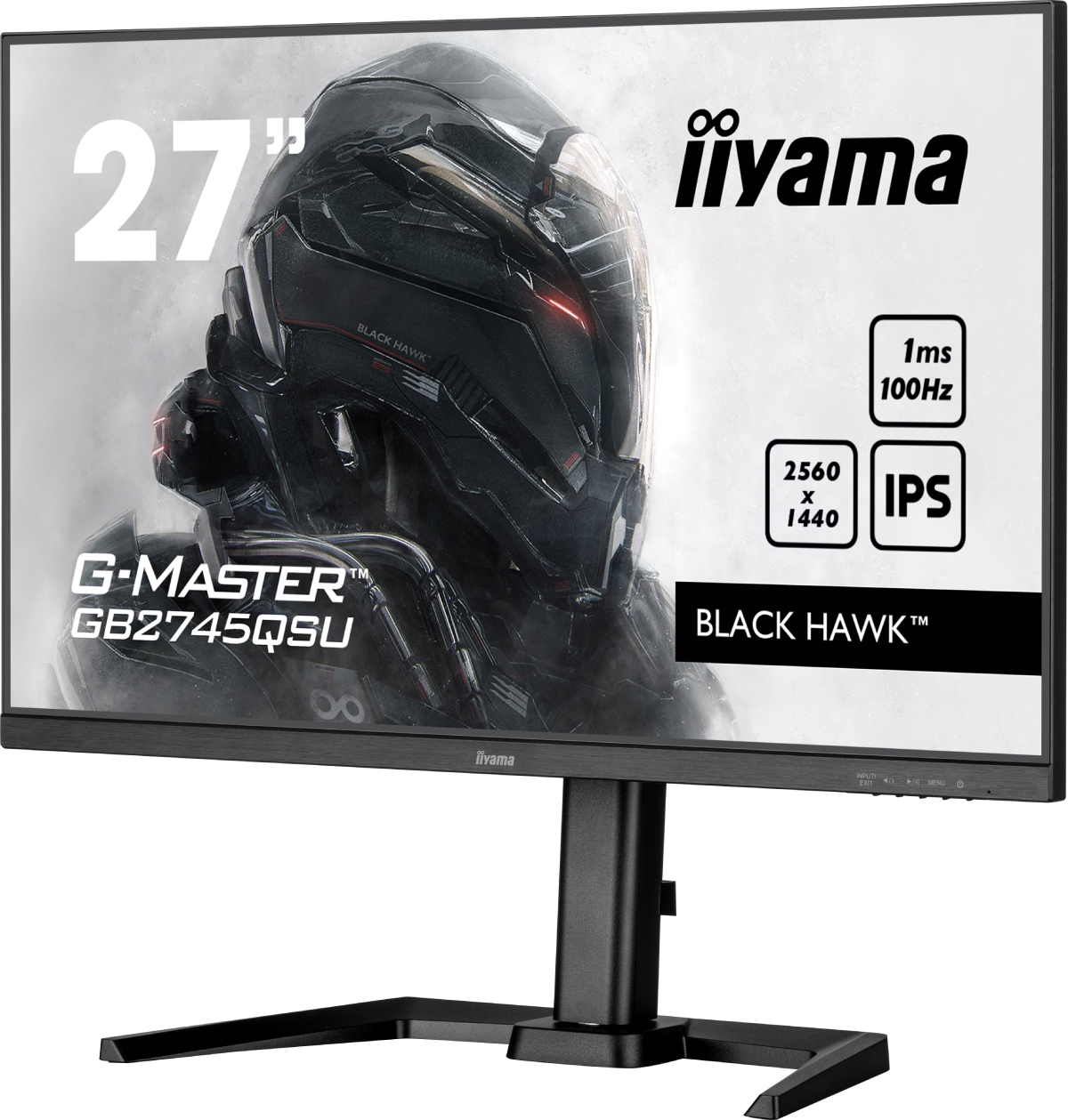 Iiyama 27"  GB2745QSU-B1 - Ecran PC Iiyama - grosbill.com - 3