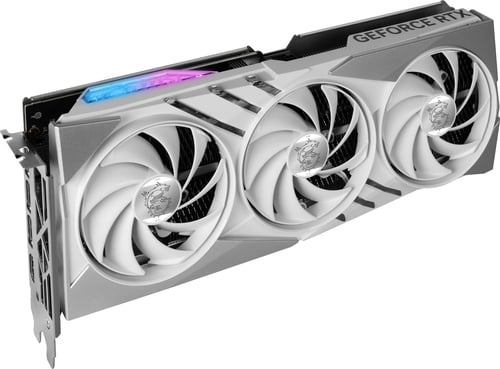 MSI GeForce RTX 4070 SUPER 12G GAMING X SLIM WHITE - Carte graphique - 3