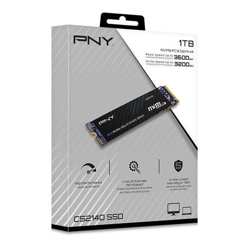 PNY CS2140  M.2 - Disque SSD PNY - grosbill.com - 1