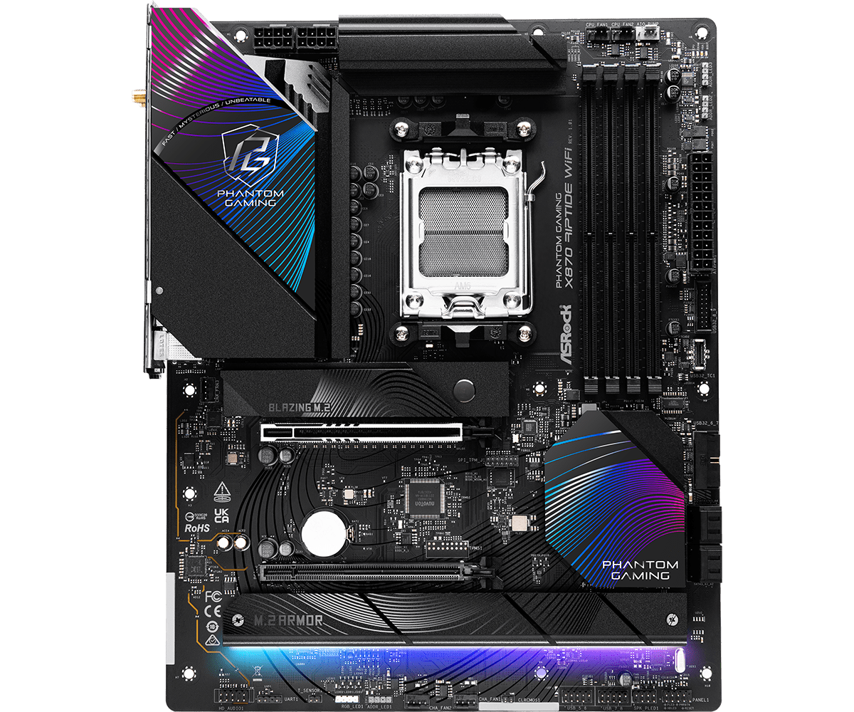 ASRock X870 RIPTIDE WIFI ATX  - Carte mère ASRock - grosbill.com - 2