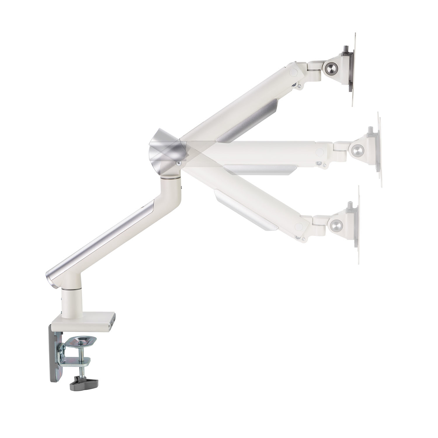 Support de bureau Full Motion écran 17"- 32" Blanc - Accessoire écran - 7