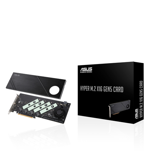 HYPER M.2 X16 GEN 5 CARD - Carte contrôleur Asus - grosbill.com - 1