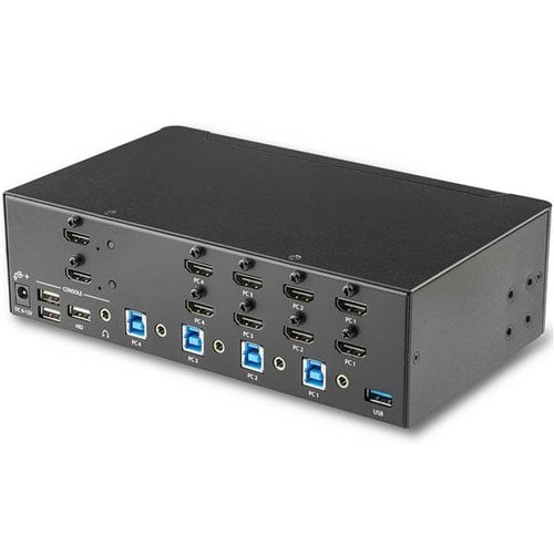 KVM Switch/USB Hub4 Dual Monitor Display - Achat / Vente sur grosbill.com - 1