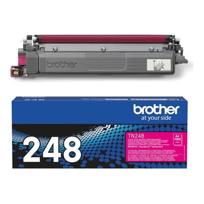 Toner Magenta 1000 Pages - TN248 pour imprimante  Brother - 0