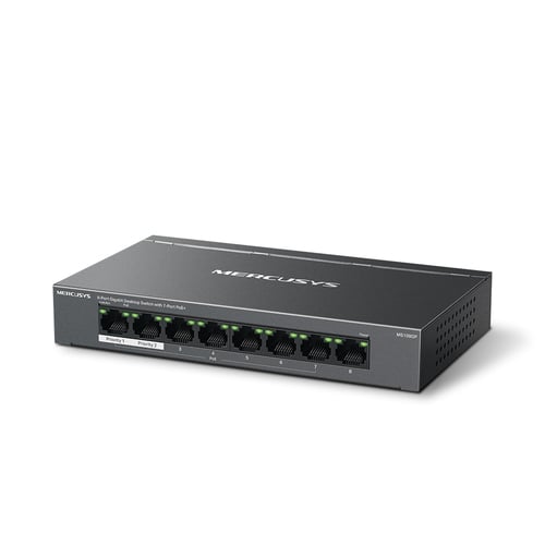 image produit Mercusys 8-Port Gigabit MS108GP Grosbill