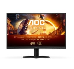 Ecran PC AOC C27G4ZXE - 27" CURVE FHD 280Hz 0.3ms Fast-VA AdaptSync Grosbill