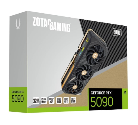 ZOTAC GeForce RTX 5090 SOLID  - Carte graphique ZOTAC - 1