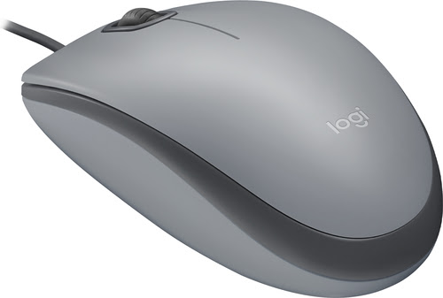 LOGITECH M110 SILENT - MID GRAY - Achat / Vente sur grosbill.com - 1