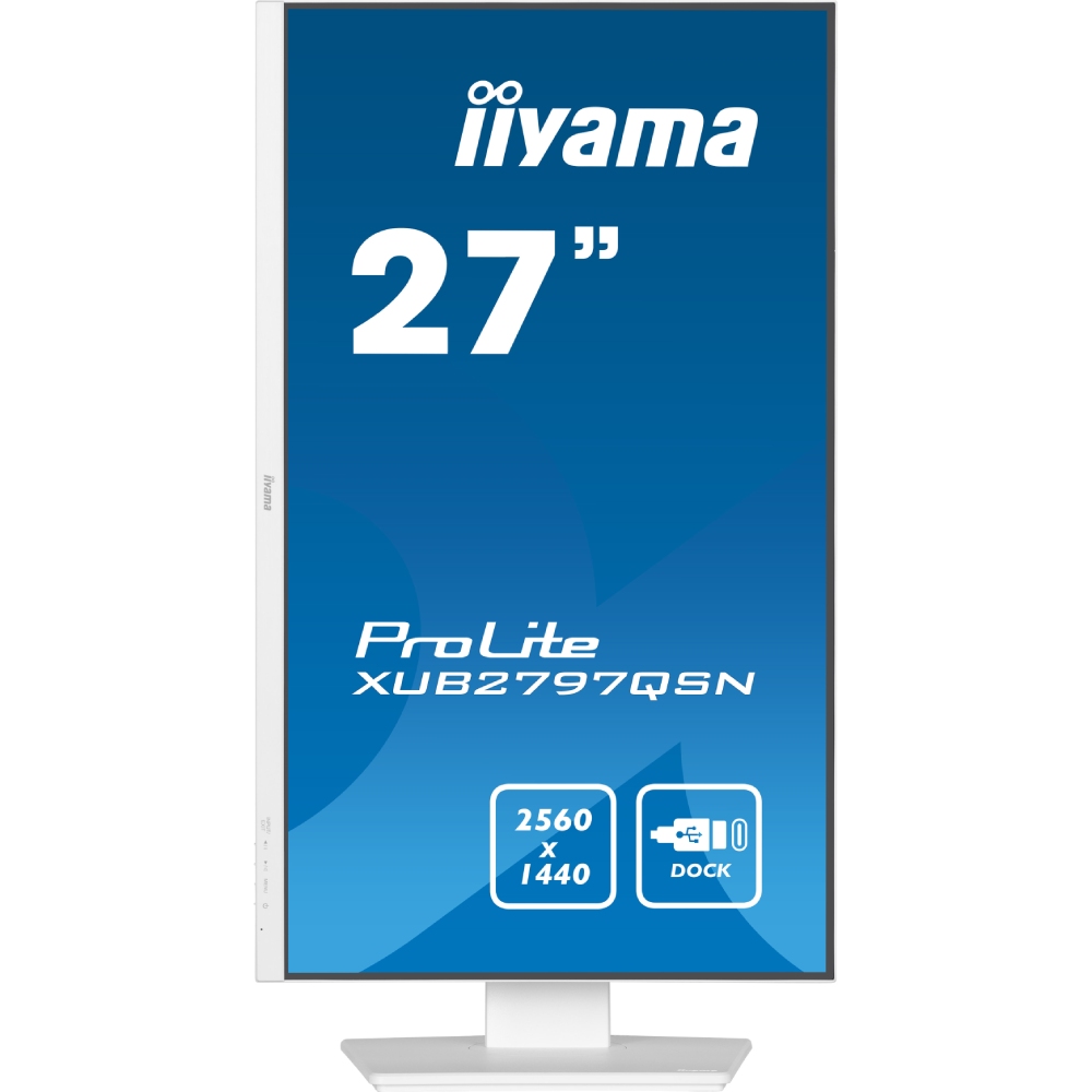 Iiyama 27"  XUB2797QSN-W1 - Ecran PC Iiyama - grosbill.com - 1