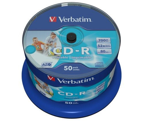 CD-R/700MB 80Min 52x Print Wid 50pk Spin - Achat / Vente sur grosbill.com - 1