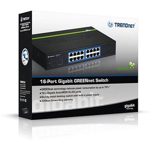 SWITCH COMPACT 16 PORTS GIGABIT - Achat / Vente sur grosbill.com - 3