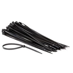 Réseau divers  Serre cable Noir 2.5mmx200mm - sachet de 100 pcs Grosbill