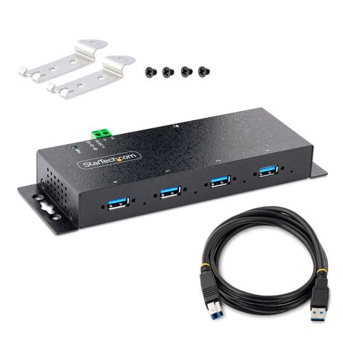 HUB USB 3.0 5GBPS A 4 PORTS IN - Achat / Vente sur grosbill.com - 7