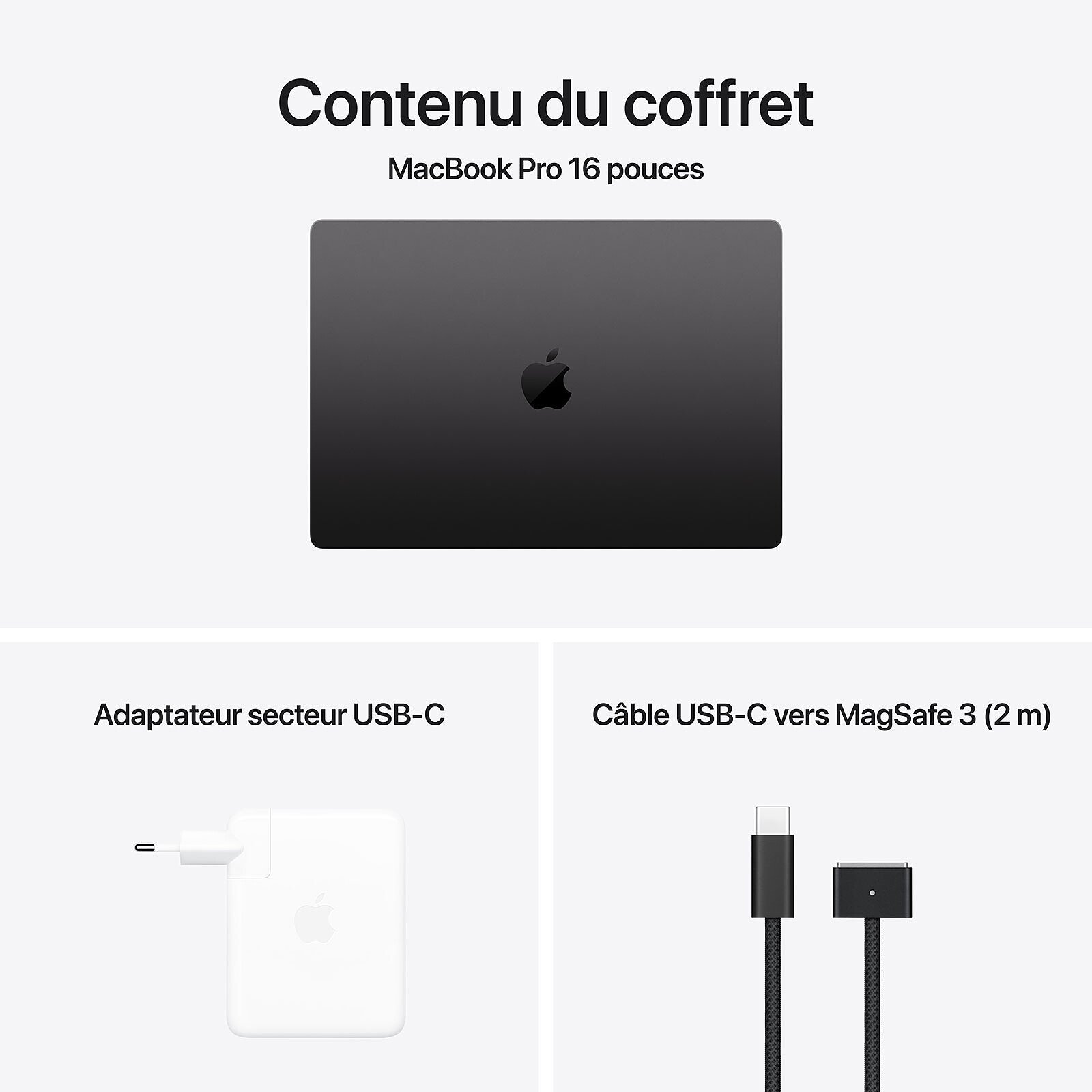 Apple MacBook Pro - M4P/24Go/2To/16"/NoirSid CTO (Z1FT_109_FR_CTO) - Achat / Vente MacBook sur grosbill.com - 4