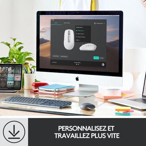 MX Anywhere 3 Rose - Achat / Vente sur grosbill.com - 8