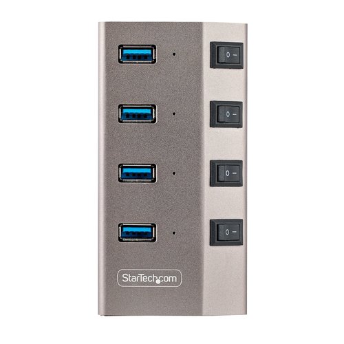 4-PORT SELF-POWERED USB-C HUB - Achat / Vente sur grosbill.com - 4