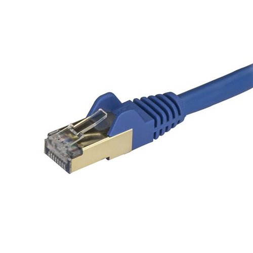 0.5m Blue Cat6a Ethernet Cable - STP - Achat / Vente sur grosbill.com - 2