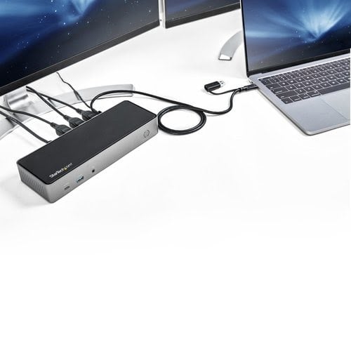 Hybrid USB-C USB-A Dock - Triple 4K 60Hz - Achat / Vente sur grosbill.com - 13