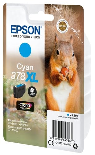 Epson - Cyan - C13T37924010 - Achat / Vente Consommable imprimante sur grosbill.com - 1