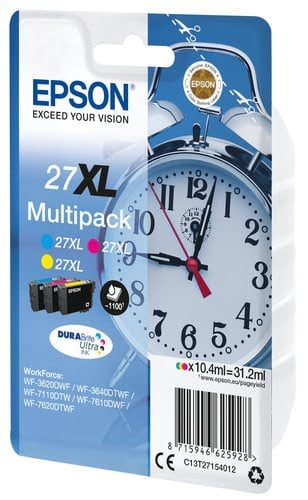 Epson MLTP 3-COL DURABRITULTRAINK27XL - Achat / Vente Consommable imprimante sur grosbill.com - 1