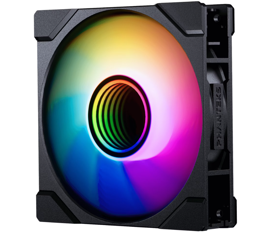 Phanteks M25 Gen2 PWM Noir Reverse Blade (3x120mm) D-RGB - Ventilateur boîtier - 1