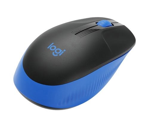 M190 Full-size wireless mouse - BLUE - Achat / Vente sur grosbill.com - 3