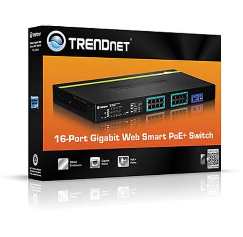 SWITCH 16 PORTS GIGABIT POE+ - Achat / Vente sur grosbill.com - 3