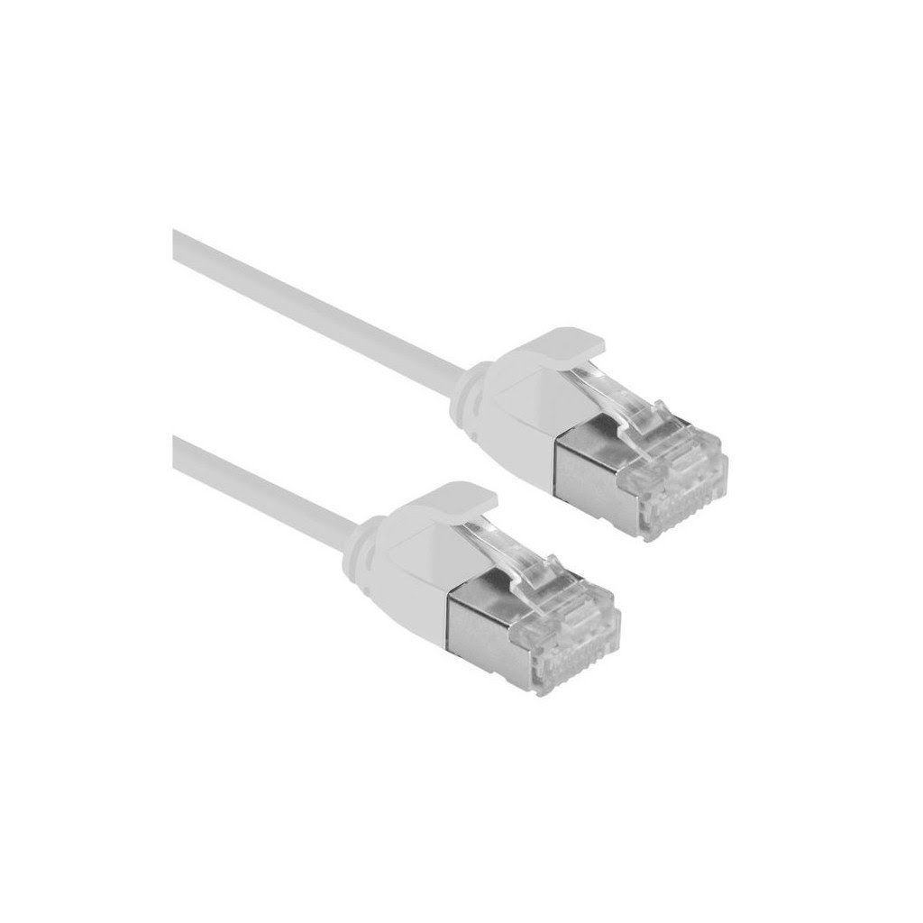 RJ45 Cat6A U/FTP - 0,5m Gris 	 - Connectique réseau - grosbill.com - 0