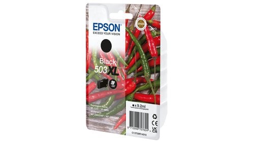 Epson Ink/503XL Chillies 9.2ml BK - Achat / Vente Consommable imprimante sur grosbill.com - 1