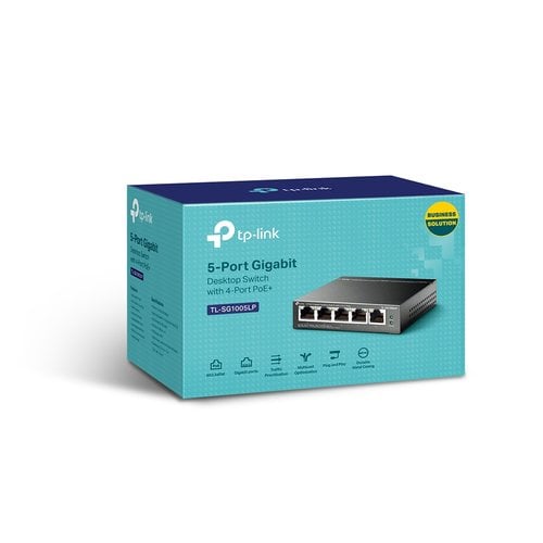 5-Port GB Desktop Switch 4-Port PoE+ - Achat / Vente sur grosbill.com - 2