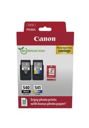 image produit Canon Pack Noire + Couleur - PG-540/CL-541 PV Grosbill